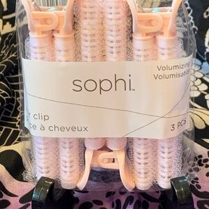 Sophi Volumizing Hair Clips - Pink